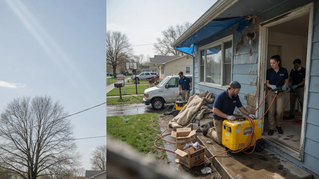 Basement Flood Cleanup in New Braintree, MA near me